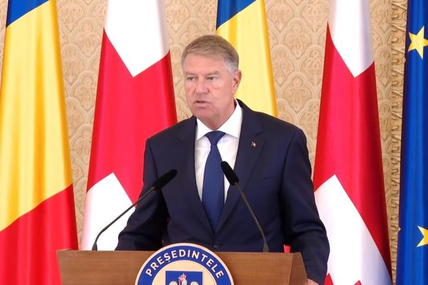 Klaus Iohannis: „Avem ca prioritate construirea unui cablu electric între România, Georgia și Azerbaidjan”