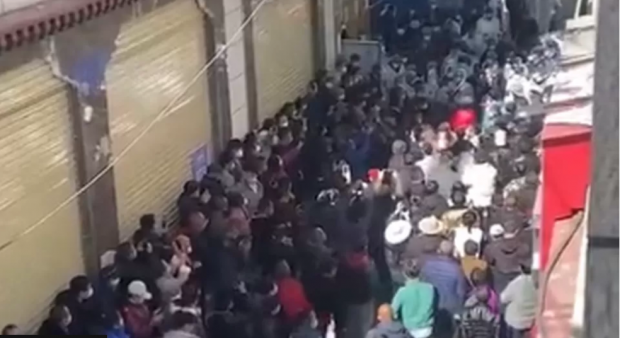 Protest rar în Tibet. Motivul pentru care oamenii au ieșit în stradă