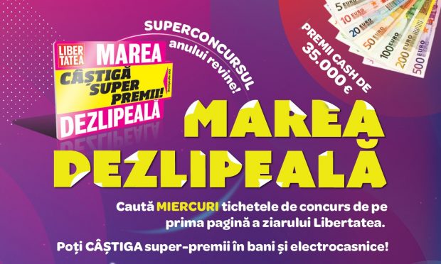 REGULAMENT CONCURS LIBERTATEA: “MAREA DEZLIPEALA PENTRU ABONATII LIBERTATEA”, campanie promotionala