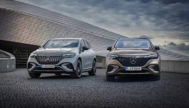 Termenii de ordine pentru succes par să fie acum „SUV” și „electric”. În traducere cu steluță: Mercedes EQE SUV.