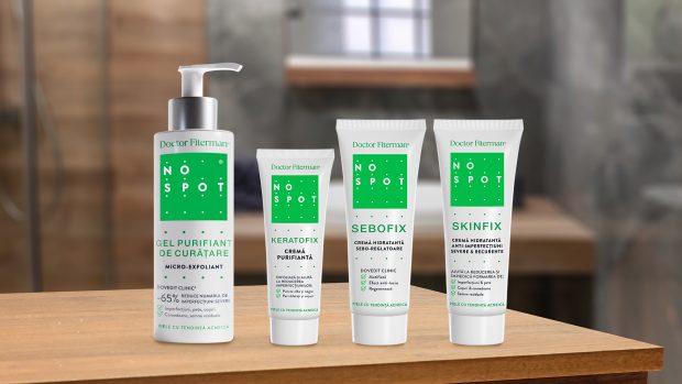 NOU! Doctor Fiterman lansează NO SPOT® – gama pentru tenul cu tendință acneică