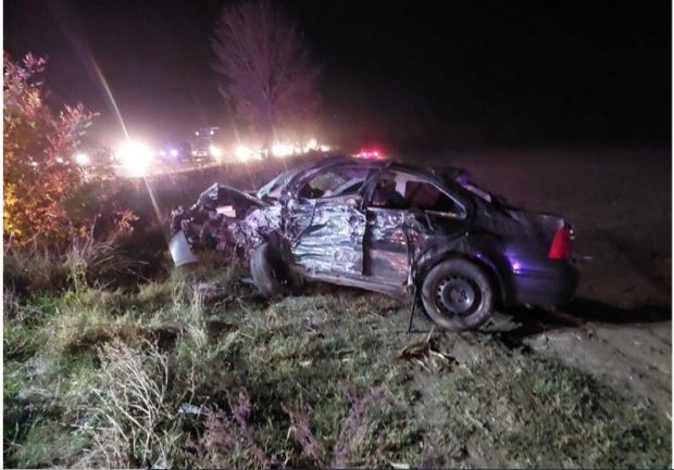 Accident cu 3 mașini și opt persoane implicate în Ialomița. A fost activat planul roșu de intervenție