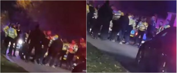 Un șofer din Craiova, cursă nebună cu poliția pe urme. Bărbatul a trecut şi peste o capcană cu ţepi întinsă pe şosea | VIDEO