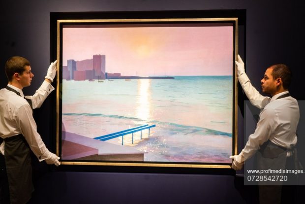 Un tablou pictat de artistul David Hockney s-a vândut cu 27,8 de milioane de euro la licitație, la Londra