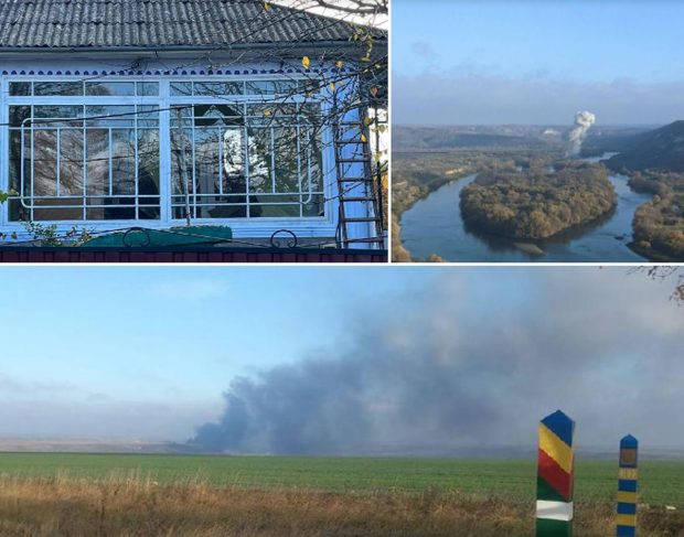 O rachetă doborâtă de sistemul antiaerian al Ucrainei a căzut aproape de o localitate din Republica Moldova, anunță MAI de la Chișinău