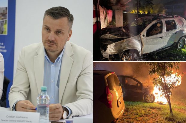 Directorul de la Protecția Copilului Bacău este păzit de poliție 24 de ore din 24, după o serie de incendii la comandă: „Sunt mult mai atent în jurul meu”