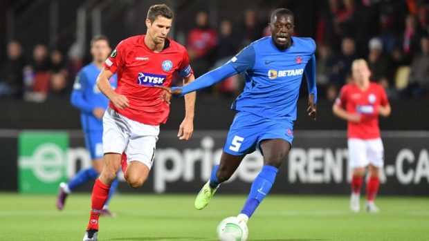 FCSB, umilință în Conference League: 0-5 în Danemarca, la Silkeborg