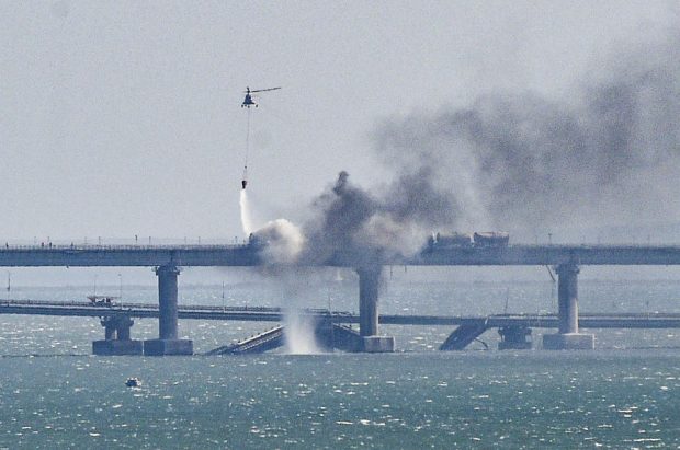Opt persoane au fost arestate în Rusia în legătură cu atacul de pe podul Kerci. Serviciul rus de securitate a stabilit traseul explozibilului