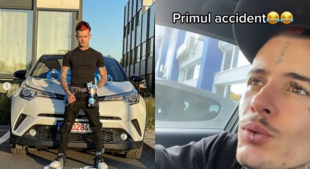 Cum și-a lovit Zanni noua mașină. O are de puțin timp: „Conduc foarte bine pentru o săptămână, dar am julit-o”