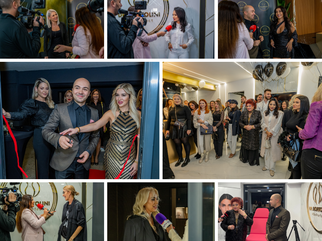 Cea mai nouă clinică estetică din România, inaugurată în prezența vedetelor! „Dr. Bortolini. Be Perfect" este noul pol al frumuseții din București