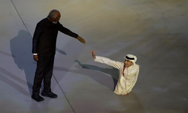 Cine este Ghanim Al Muftah, youtuberul fără jumătate de corp care a apărut alături de Morgan Freeman la deschiderea Campionatului Mondial din Qatar