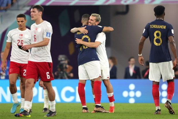 Franța este prima echipă calificată în optimi, după 2-1 cu Danemarca