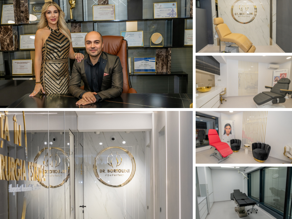 Cea mai nouă clinică estetică din România, inaugurată în prezența vedetelor! „Dr. Bortolini. Be Perfect" este noul pol al frumuseții din București