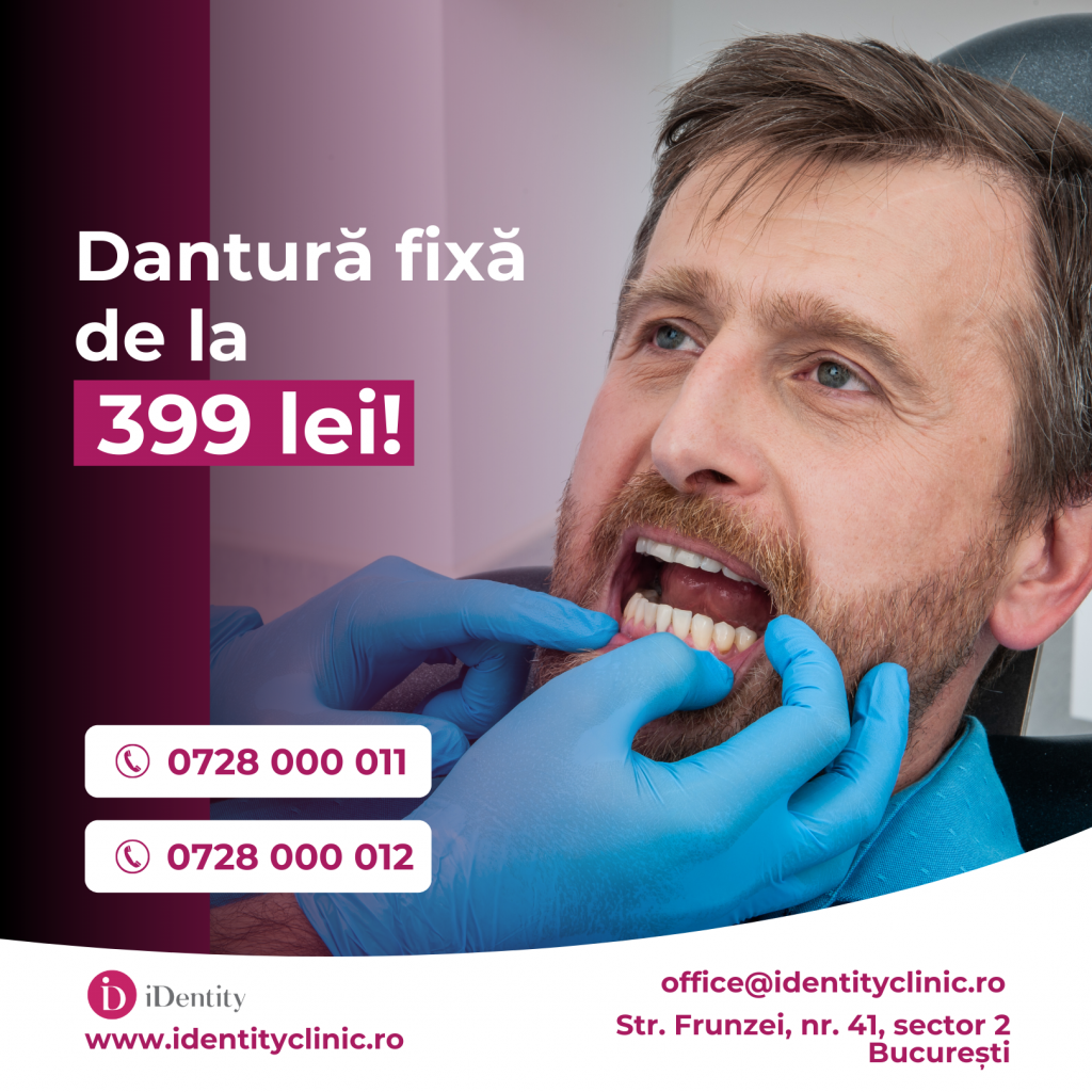Dantură fixă în doar o zi! Descoperă sistemul de implanturi „All on 4” și „All on 6”