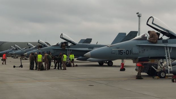Piloți NATO din Italia și din Spania vor executa misiuni de securitate în spațiul aerian al României
