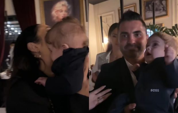 Cătălin Măruță și Andra nu l-au botezat pe băiețelul lui Pepe. Cine sunt nașii lui Pepe jr.
