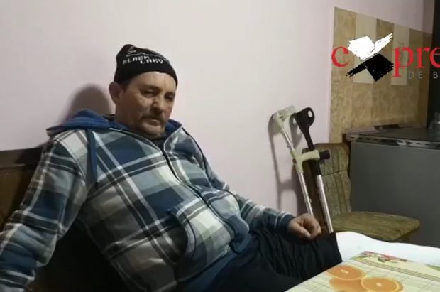 Bărbatul bătut crunt și aproape înecat în Dunăre: „Mi-au dat cu parul până mi-au rupt piciorul”