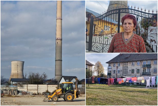 „O să ne zboare pe toţi de aici!”. Locuitorii din Doiceşti au aflat din întâmplare de demolarea turnurilor de peste gard, unde se ridică minicentrala nucleară