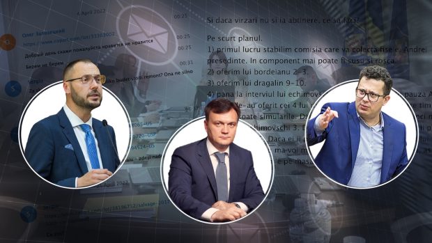 Un scandal de convorbiri dezvăluite între oficialii statului zguduie Republica Moldova