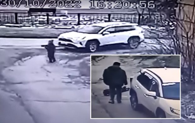 Un deputat din partidul lui Putin a fost filmat când trece cu mașina peste un copil de 6 ani, se dă jos și se uită la victimă, apoi pleacă