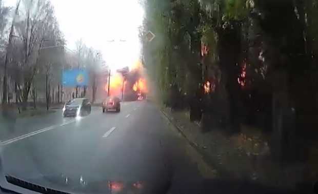 Imagini din momentul atacului din Dnipro. Zelenski: ”Statul terorist vrea să aducă ucrainenilor cât mai multă durere”