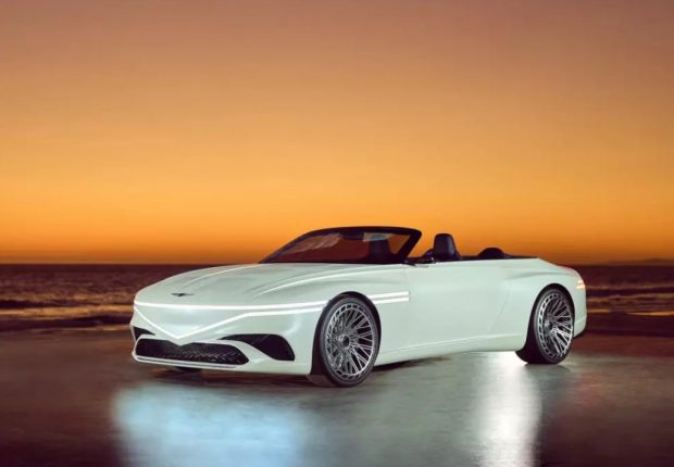 Ce altceva, în afară de Genesis X Convertible Concept, putea să rimeze mai bine cu California?