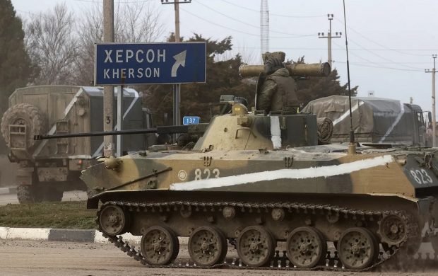 Armata rusă se retrage din Herson, confirmă un oficial pro rus: „cel mai probabil vor merge pe malul stâng al Niprului”