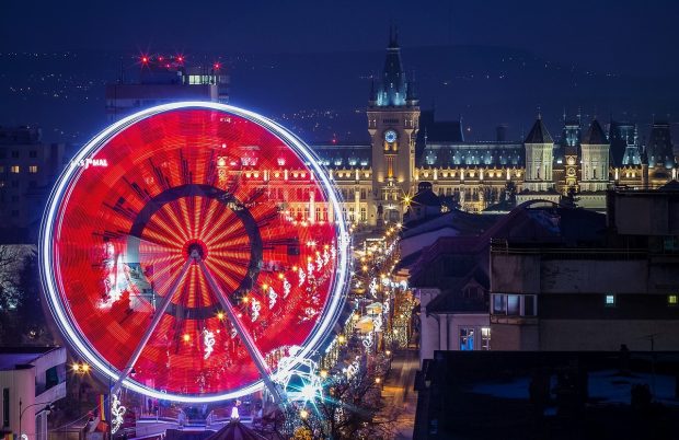 Drone și lasere în loc de artificii, în noaptea de Anul Nou, la Iași: „Iubim animalele și ne place tehnologia”