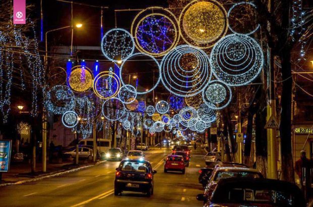 Constanța, în topul sumelor pentru beculețele de Crăciun alocate de marile orașe. Care sunt orașele care dau cel mai puțin