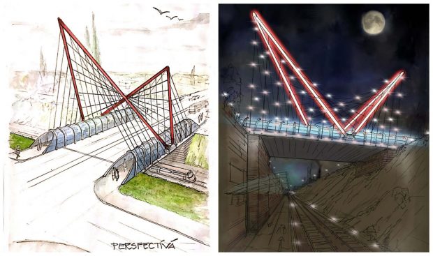 Podul Minciunilor din Blaj, unul dintre cele mai spectaculoase din România, a fost finalizat. Trotuare încălzite și concert la inaugurare
