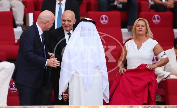 Nancy Faeser, ministrul german de interne, i-a sfidat pe șeful FIFA și pe șeici la Cupa Mondială