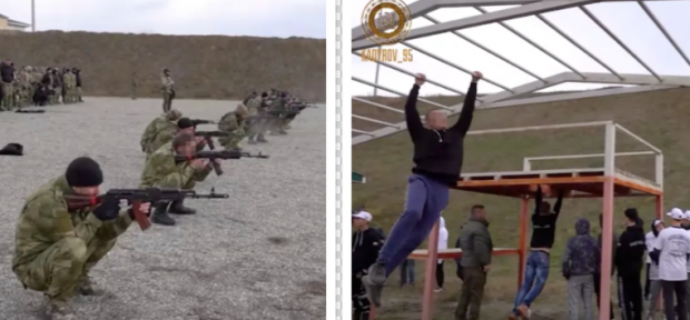 Imagini cu „adolescenți rebeli”, din Donețk și Luhansk, trimiși în Cecenia la „educație militaro-patriotică”. Ramzan Kadîrov: „Au un program intensiv”