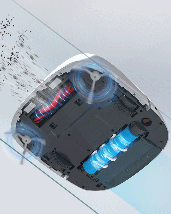 Robot mop cu aspirare - Inovație în curățarea pardoselilor