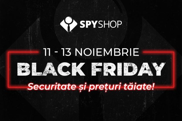 Spy Shop – Black Friday 2022 se va derula în perioada 11 – 13 Noiembrie cu stoc de 5 milioane euro