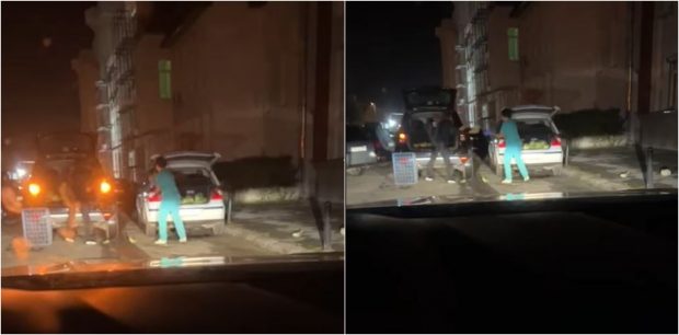 Infirmiera din Gorj, filmată în timp ce încărca varză în mașină, sancționată de spital. Era în timpul programului și purta uniforma