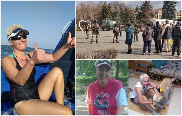 Ea este Tatiana, ucraineanca spânzurată în fața tribunalului unui oraș ocupat de ruși, după ce le-a strigat polițiștilor „Skadovsk este Ucraina”