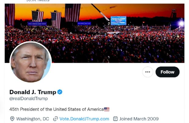 Contul de Twitter al lui Donald Trump a fost reactivat de Elon Musk, dar fostul președinte american nu e interesat să revină pe rețeaua socială