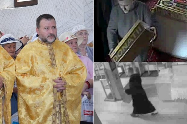 Arhiepiscopia Bucureștilor recunoaște „probleme ce au trebuit urgent rezolvate” la biserica preotului care fura din cutia milei cu umerașul, dar nu le numește