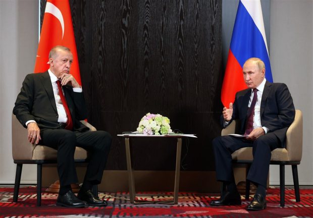 Erdogan a avut o nouă convorbire cu Putin. Cei doi lideri au discutat despre coridorul de cereale din Marea Neagră și hub-ul de gaze din Turcia