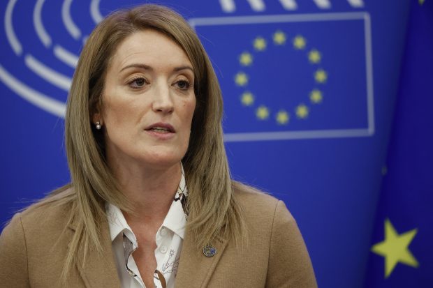 Președintele Parlamentului European, vizită de două zile în România. Roberta Metsola se întâlnește azi cu Iohannis și Ciucă