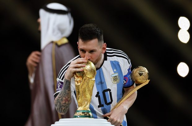 Lionel Messi a fost desemnat cel mai bun jucător al Cupei Mondiale din Qatar