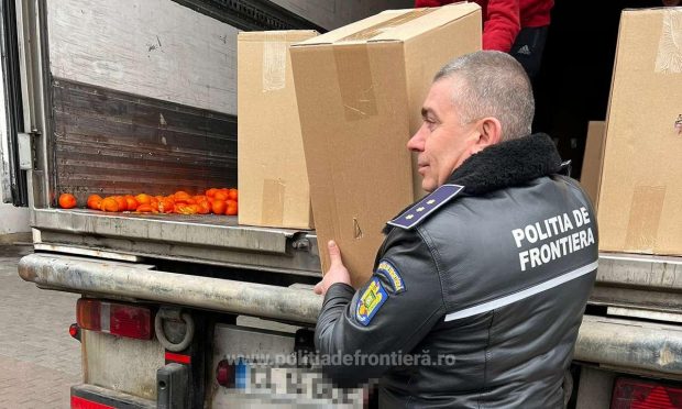 Un român a fost reținut la vama Giurgiu, după ce a încercat să introducă în țară țigări de peste 2 milioane de euro