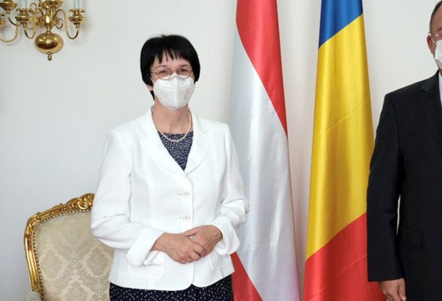 „Adelheid Folie a suferit o intervenție chirurgicală”. Precizările Ambasadei Austriei după absența acesteia de la întâlnirea cu diplomații din statele UE