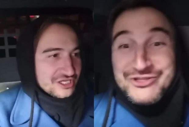 Fostul iubit al Cristinei Cioran a fost luat de Poliție, după o altercație în trafic. S-a filmat în mașina polițiștilor: „N-am bătut pe nimeni”