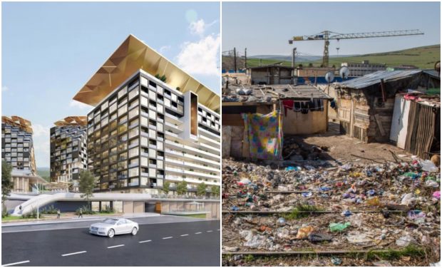 Societatea civilă critică proiectul imobiliar de 2 miliarde de euro dezvoltat la Cluj: Există riscul ca administrația să-i evacueze forțat pe locuitorii din Pata Rât