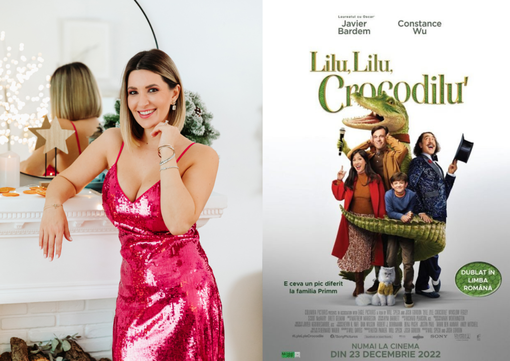 Ela Crăciun debutează pe marile ecrane în filmul „Lilu, Lilu, Crocodilu’”