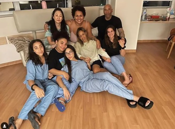 Nepoții l-au vizitat în spital pe marele Pele: „Cu toții împreună”