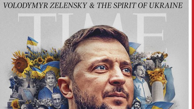 Președintele Volodimir Zelenski, desemnat personalitatea anului 2022 de revista TIME