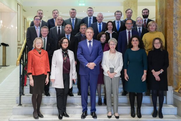 Ambasadoarea Austriei la București, absentă de la întâlnirea lui Iohannis cu ambasadorii statelor UE