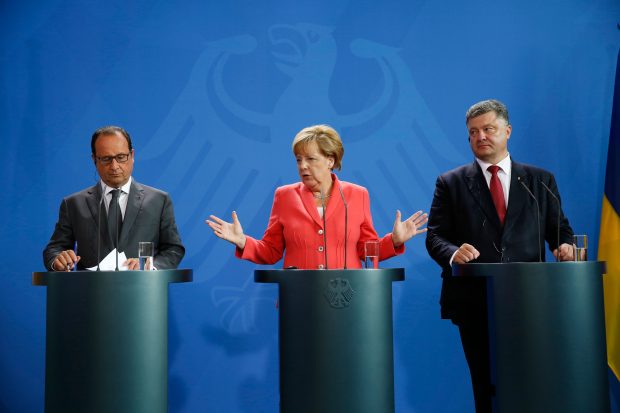 Germania și Franța, acuzate de șeful Dumei de Stat pentru eșecul planului de pace din Donbas. ”Trebuie să plătească despăgubiri”